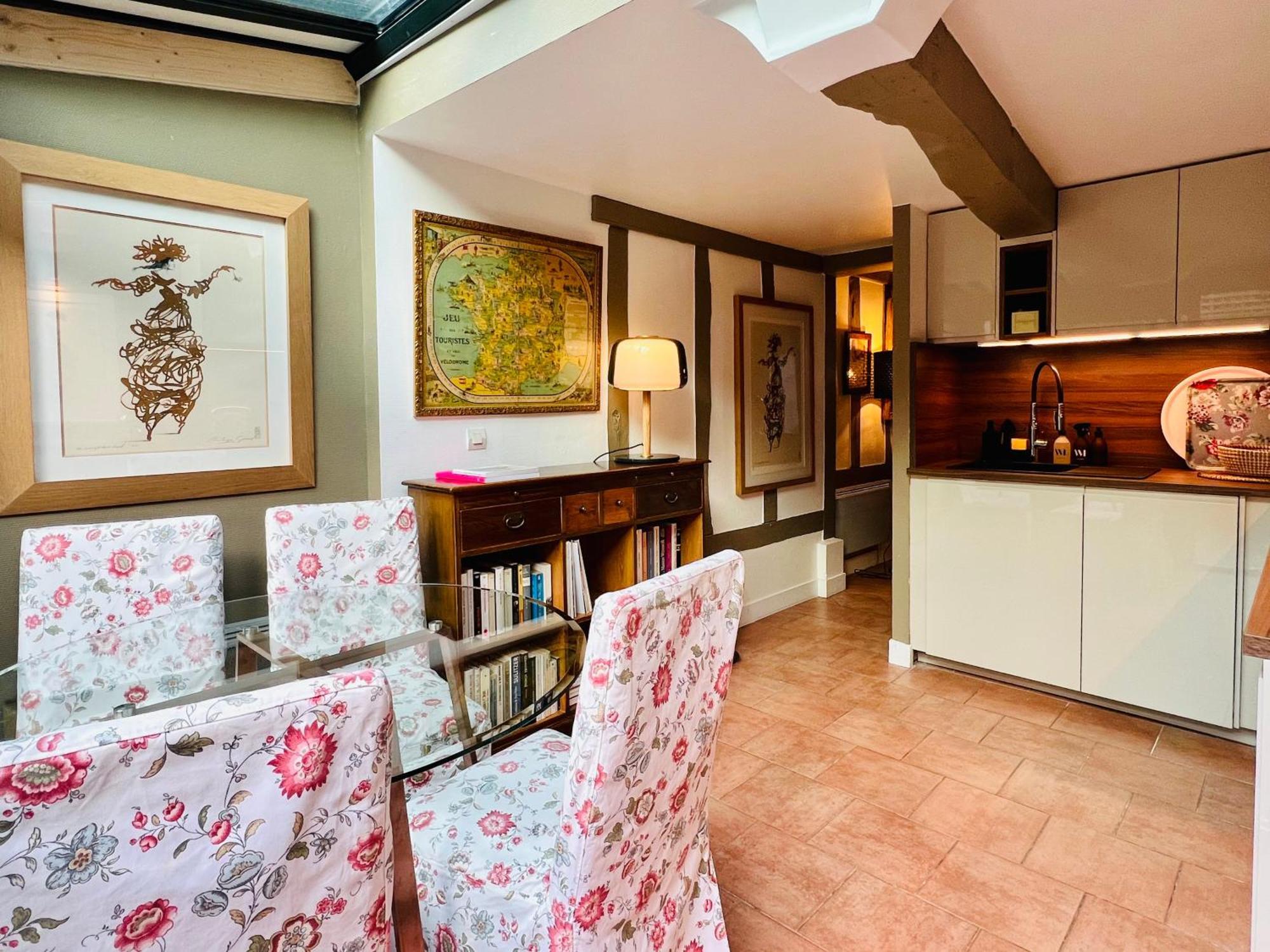 La Maison Blanche Du 10Honfleur Extérieur photo