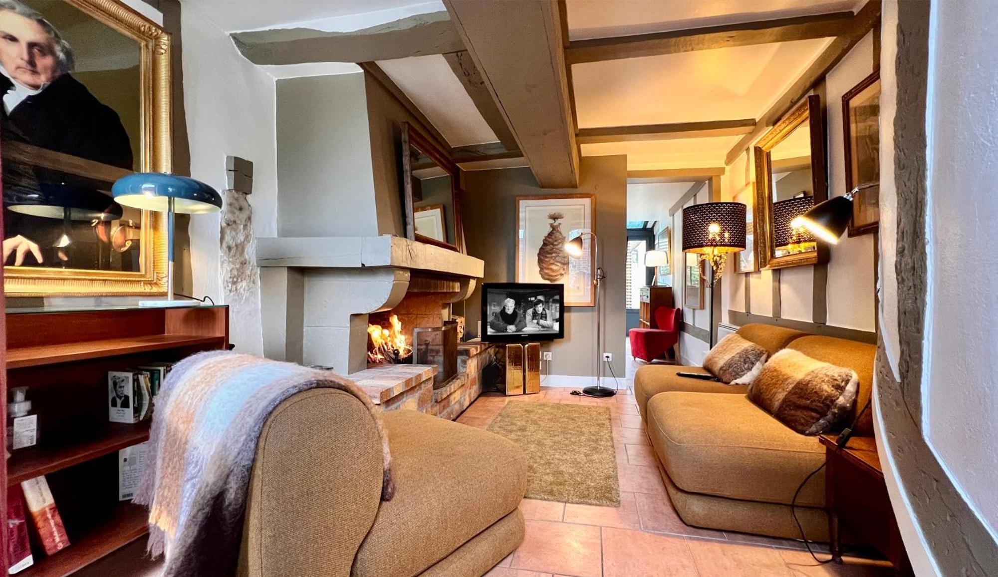 La Maison Blanche Du 10Honfleur Extérieur photo