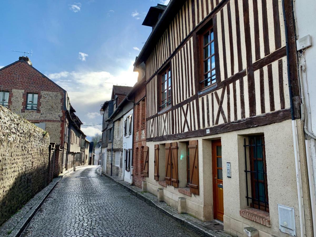 La Maison Blanche Du 10Honfleur Extérieur photo